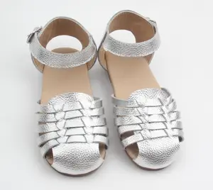 बेबीहैप्पी नया फैशन और अवकाश ट्रेंड बेबी गर्ल्स सैंडल लपेटे हुए बुने हुए महिलाओं के जूते बेबी जूते