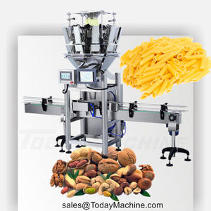 2 teste scala lineare benna di riempimento macchina imballatrice Auto IQF surgelato frutta verdura bacche Broccoli cibo macchina per imballare - Product Image 6