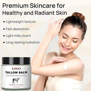 Pelembab Wajah Krim Perawatan Kulit Body Butter Madu Talow Daging Sapi Organik yang Diberi Makan Rumput Menutrisi dan Menenangkan Kulit Kering - Product Image 2