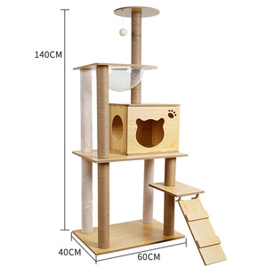 Estructura de escalada para gatos personalizada, juguete para mascotas, fábrica de origen de estructuras de escalada para gatos - Product Image 5
