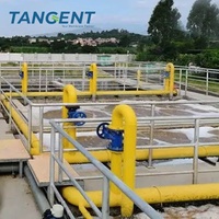 TANGENT 2026 Grosir Ultrafiltrasi MBR Membran Keramik Lembaran Datar Inti Baru Laris Manis 1 Tahun 1000L/Jam Padat-Cair