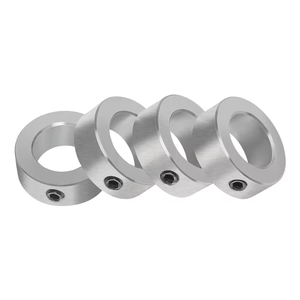 Anillos de ajuste DIN705 Acero inoxidable/acero con tornillo de fijación niquelado <span class=keywords><strong>Collar</strong></span> de eje de bloqueo - Product Image 4