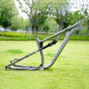 <span class=keywords><strong>Cadre</strong></span> de vélo de montagne en alliage d'aluminium à suspension intégrale 27.5 pouces Downhill <span class=keywords><strong>DH</strong></span> AM 190mm Softtail Rear Shock MTB Bicycle Frame - Product Image 5