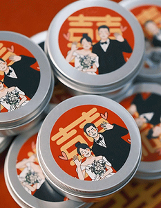 Adesivi e Etichette Personalizzate per Regali di Nozze |   <span class=keywords><strong>Bomboniere</strong></span> Personalizzate per Matrimonio - Product Image 3