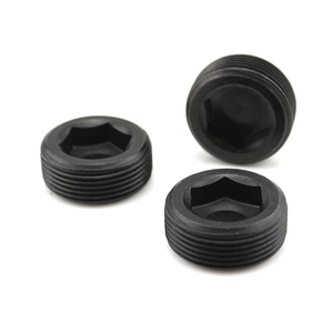 Tapones de tornillo de bloqueo de zócalo hexagonal <span class=keywords><strong>DIN</strong></span> 12,9 con acabado de óxido negro <span class=keywords><strong>906</strong></span> - Product Image 3