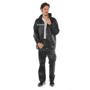 オートバイライダー用レインコート屋外防水レインコートオートバイスーツスプリットジャケットパンツセットレインコート工場卸売 - Product Image 4