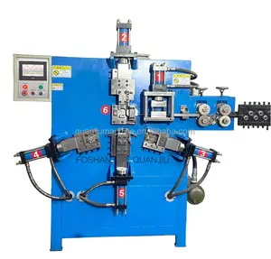 Mesin pembentuk gagang keranjang buah kawat logam hidrolik otomatis untuk pabrik harga terbaik