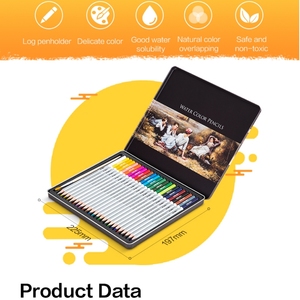 Deli 6521, 24 Piezas/Caja, Lápices de Colores Solubles en Agua para Niños, Lápices de Colores Resistentes al Desgaste para Estudiantes, 48 Cajas*24 Piezas=1152 Piezas por Caja - Product Image 5