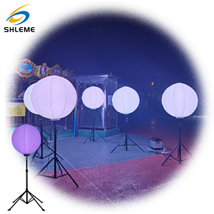 Éclairage de l'industrie cinématographique, lumières LED DMX en forme de ballon, lumières lunaires RGB, tour lumineuse, <span class=keywords><strong>mini</strong></span> série - Product Image 1