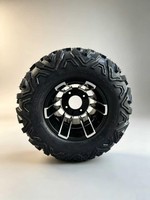 Ensemble de roues de rechange pour buggy de plage 23X7-10 & 22X10-10 Pneus en caoutchouc résistants à l'usure