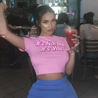 T-Shirts Femme en Gros Haute Qualité Couleur Unie, Vêtements pour Femme, T-Shirts Ajustés, T-Shirts Courts Imprimés Graphiques