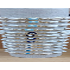 Bracelet en acier inoxydable plaqué or avec imitation perle et pierre de zircon DAFNI BIG PAZAR - Cadeau tendance pour la fête des mères - Product Image 3