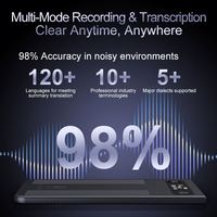 Enregistreur vocal intelligent T8 avec IA pour les réunions de bureau et la conversion vocale en texte, enregistreur ultra-fin pour la rédaction de résumés de texte
