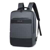 Mochila para Portátil Unisex 2026, Grande, Impermeable, de Nailon, con Puerto USB, Panel Personalizado, Bolsa de Negocios para Hombre
