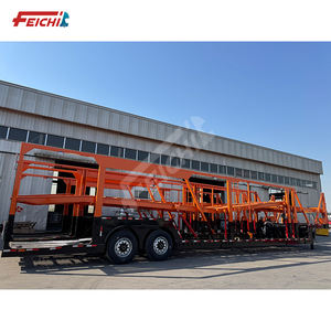 Best Sales 2-Achsen Doppel deck Limousine Sattel auflieger Auto transporter LKW Anhänger Exporte auf die Philippinen Auto transporter Anhänger - Product Image 3