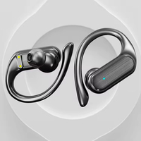 A520 headphone BT 5.3 nirkabel, Earbud kualitas tinggi, earphone olahraga TWS tahan air dengan mikrofon