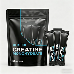 Créatine monohydrate en poudre OEM sous marque privée 200 mesh 500 mesh 200g 500g pour la récupération musculaire des adultes, le soutien immunitaire et la musculation - Product Image 2