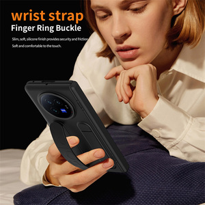 Custodia Protettiva Completa con Supporto Elastico a Cerniera per vivo <span class=keywords><strong>X</strong></span> Fold <span class=keywords><strong>5</strong></span> / <span class=keywords><strong>X</strong></span> Fold 3 Pro <span class=keywords><strong>X</strong></span> Fold 2 con Vetro Temperato e Cover Pieghevole - Product Image 6