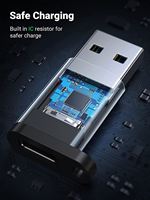 Cable USB-A a Tipo C con Carga Rápida PD y Transferencia de Datos USB 3.0 para Teléfono, Tableta, Portátil - Adaptador OTG Universal
