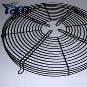 Özel metal fan koruma ve fan ızgara kapağı tel çelik yuvarlak fan koruma ızgara