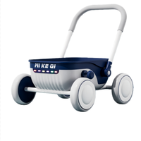 Poussette multifonctionnelle en plastique à quatre roues pour bébé, de 0 à 24 mois, capacité de 20 kg, légère, durable, avec poignée de poussée