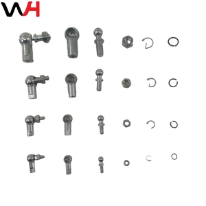Rótula Angular de Acero Galvanizado Serie <span class=keywords><strong>CS</strong></span> DIN71802 M5 M6 M8 M10 M12 M14, Junta de Bola y Encaje, Extremo de Varilla, Cabeza de Bola - Product Image 1