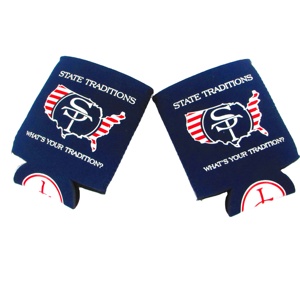 <b>Collapsible</b> Foldable Can Cozy Beer Coolies Stubby Holder Neoprene Can Cooler with Custom Logo s - Product Image 2