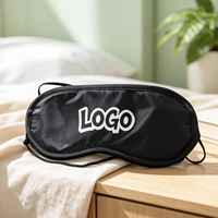 Masque de sommeil portable et confortable en nylon, style formel, occultant la lumière, pour toutes les saisons, multifonctionnel, sans pression, de bonne qualité
