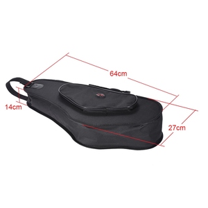 600D dày đệm chống nước <span class=keywords><strong>Alto</strong></span> Saxophone <span class=keywords><strong>sax</strong></span> túi trường hợp 10mm bọt cứng bảng đôi dây kéo - Product Image 2