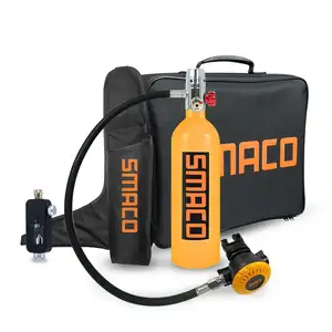 SMACO S400 bouteille d'oxygène portable 15-20 Minutes mini réservoir de plongée sous-marine 1L