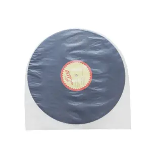 HDPE plastic clear record sleeves disposable vinyl record sleeve jacket printing