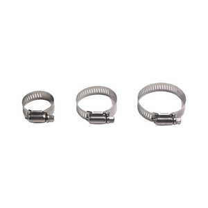 แคลมป์รัดท่อแบบชุบไฟฟ้าทนความร้อนชนิดอเมริกัน ทำจากสแตนเลส 304 สำหรับงานอดิเรก - Product Image 1