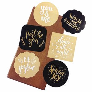 80 pz/pacco <span class=keywords><strong>auguri</strong></span> di benedizione adesivi con sigillo di carta che cuociono adesivi sigillanti per feste di <span class=keywords><strong>compleanno</strong></span> forniture per ufficio - Product Image 1