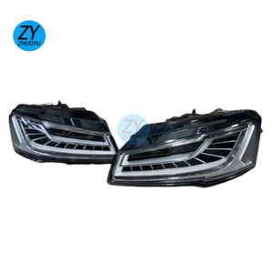 Zhuoyu ชุดไฟหน้ารถยนต์เหมาะสำหรับ2014-2017 <span class=keywords><strong>A8</strong></span>รถ <span class=keywords><strong>Audi</strong></span> D4led ไฟหน้าชิ้นส่วนถอดประกอบแบบดั้งเดิม - Product Image 1