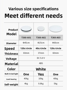 360 इलेक्ट्रिक एब्स सामग्री फोटोग्राफी टर्नटेबल अधिकतम लोड 40 किलोग्राम घूर्णन डिस्प्ले स्टूडियो उत्पाद प्रदर्शन फोटोग्राफी के लिए - Product Image 5