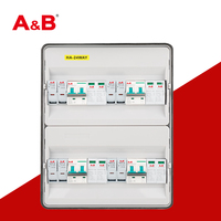 Boîtier de distribution photovoltaïque solaire avec protection contre la foudre, 6 entrées, 2 sorties, DC 1000V, fusible, disjoncteur, SPD, étanche IP65, 24 canaux