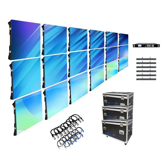 FHD 46 49 55 Inch Indoor Advertising Screen 2x2 3x3 Wall Mounted LCD Video Wall for Retail Store & Shopping Mall