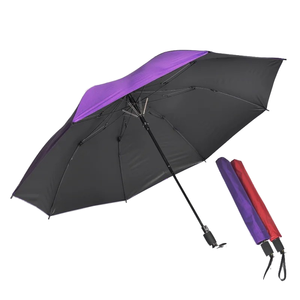 YLF Modern Design Large Sun Rain Sunshade UV Folding <b>Umbrella</b> Semi-<b>Automatic</b> Business Gift <b>Umbrella</b> Promotional From Supplier - Product Image 2