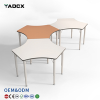 Bureau d'étude pour étudiants, bureau et chaise d'école modernes réglables, table de lecture et de formation, table d'étude pour étudiants avec rangement