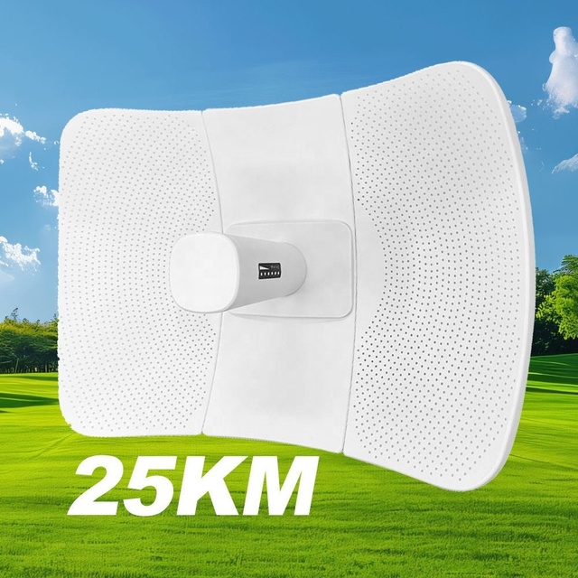 New 5.8G Gigabit 1000Mbps Wi-Fi Outdoor Long-Range Wireless Network Bridging Enhancer Repeater 25KM PTP Wireless Bridge