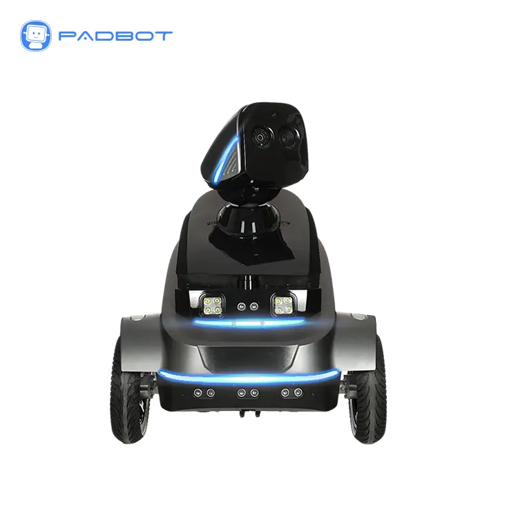 Large Area Auto Navigation Patrol Roboter Autonomous Security Guard Face Recognition Robot