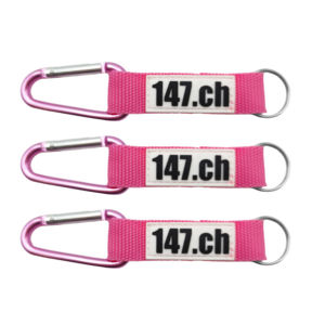 Custom Carabiner Lanyard Polyester Wrist Strap with <b>Hook</b> Short Keychain Lanyard for Carabiner Sublimation Custom Logo - Product Image 4