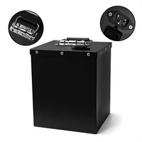 Batterie LiFePO4 51,2 V 25 Ah avec module d'alimentation rechargeable BMS intégré pour système de vélo électrique