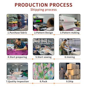 2025 <span class=keywords><strong>Miyaki</strong></span> femmes tenue décontractée respirant plissé imprimé col en v été à manches loog nouvelle ceinture tempérament - Product Image 5