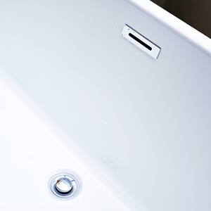 <span class=keywords><strong>Baignoire</strong></span> de trempage autoportante <span class=keywords><strong>rectangulaire</strong></span> moderne blanche à montage encastré 1.3m/1.5m/1.7m égouttoir intégré pour salle de bain d'hôtel à domicile - Product Image 5