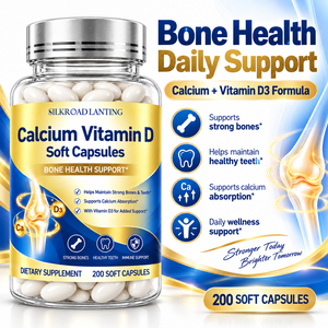 Cápsulas Blandas de Calcio y Vitamina D3 con Fórmula Profesional para Mantener Huesos y Dientes Fuertes, Suplemento Dietético para el Bienestar - Product Image 2