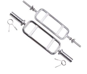 OB34 Steel Triceps <strong>Bar</strong> 10kg <strong>Weight</strong> 50mm Diameter for Exercise and Body Building Custom Logo Fitness Tool - Product Image 2