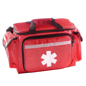 Sac à bandoulière EMS de luxe, trousse de premiers soins professionnelle, 4 compartiments, imperméable, léger, sac de premiers secours pour l'été - Product Image 1