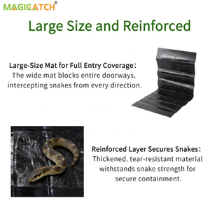 Alfombra mágica adhesiva extralarga de alta resistencia, trampa para ratones, Control físico cortable para roedores y serpientes <span class=keywords><strong>pequeñas</strong></span> para uso en interiores - Product Image 5