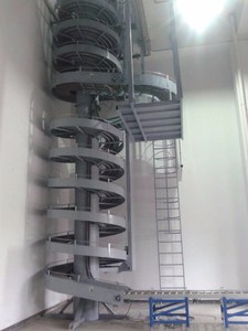 Tự Động Cấp Thực Phẩm Xoắn Ốc Tháp Băng Tải Bánh Mì Nướng Bánh Mì Bánh Quy Bánh Làm Mát Xoắn Ốc Tháp Làm Mát Băng Tải Trục Vít - Product Image 4